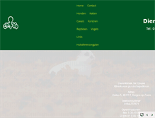 Tablet Screenshot of dierenkliniektergouwe.com